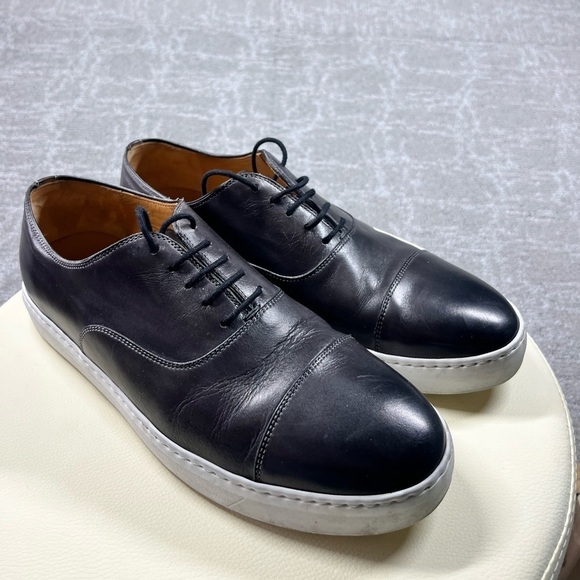 Magnanni Warwick Vibram Sole leather Back Sneaker Mens Size 7.5